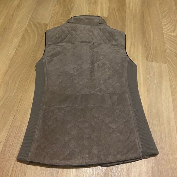 Fate Suede Quilted Vest NEW | XS - Picture 7 of 7